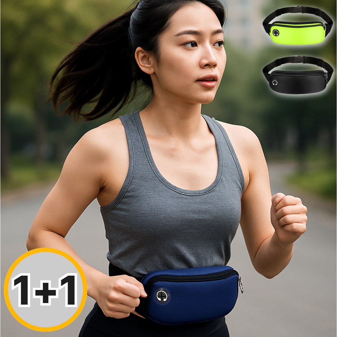 FizzMint 초경량 등산 러닝 힙색 방수 조깅 휴대폰 파우치 허리 가방 11,800원