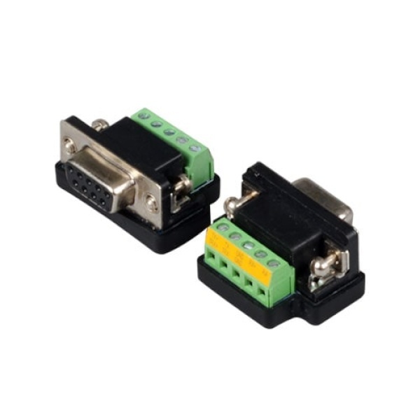 (시스템베이스) RS232 (DB9) to 터미널블럭 5핀 변환젠더 (CS-95/F) 8,800원