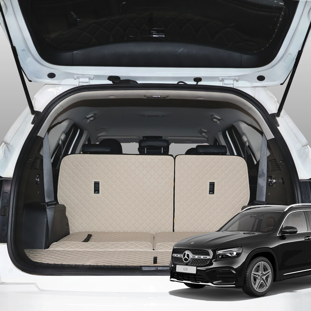 벤츠 GLB X247 트렁크매트 분리형 트렁크 바닥매트, 베이지, GLB (X247) 5인승 39,900원