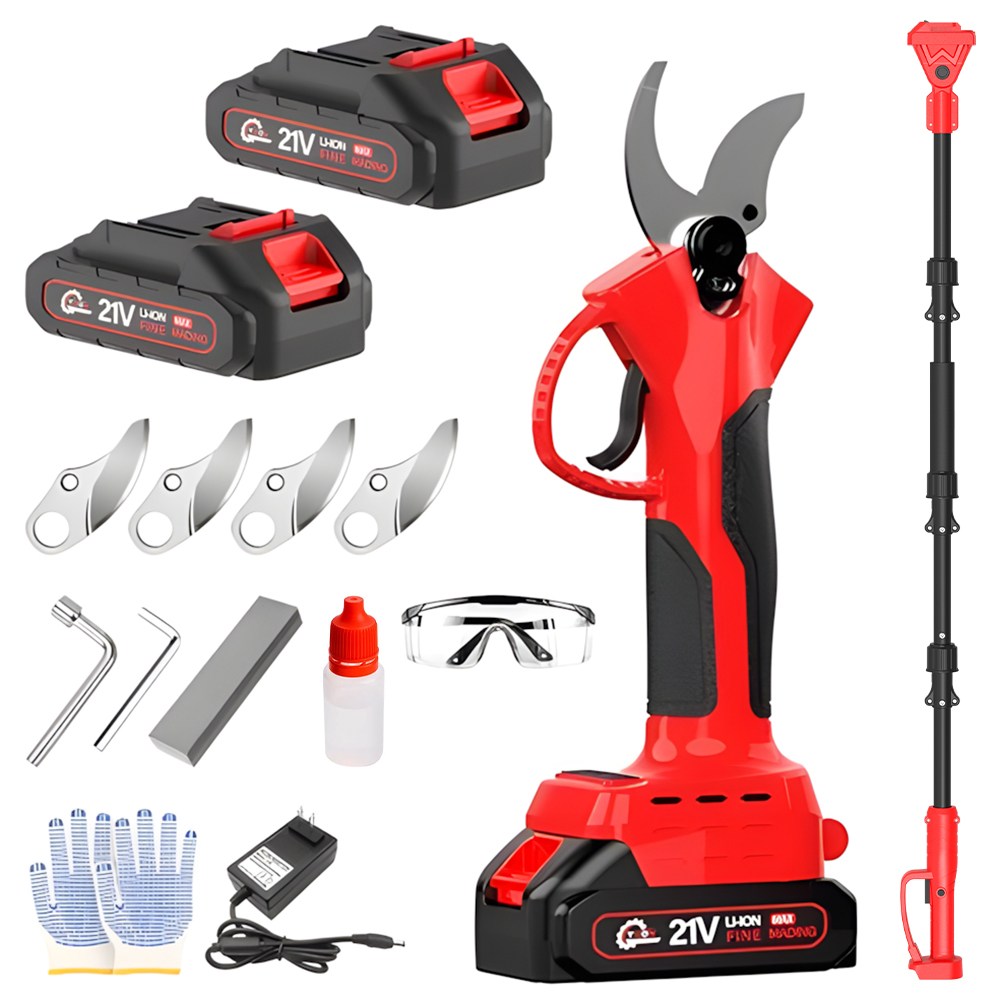 YUON 무선 전동 전지가위 톡톡365+배터리+2.5m연장장대+전용백+고글+수리킷 152,590원
