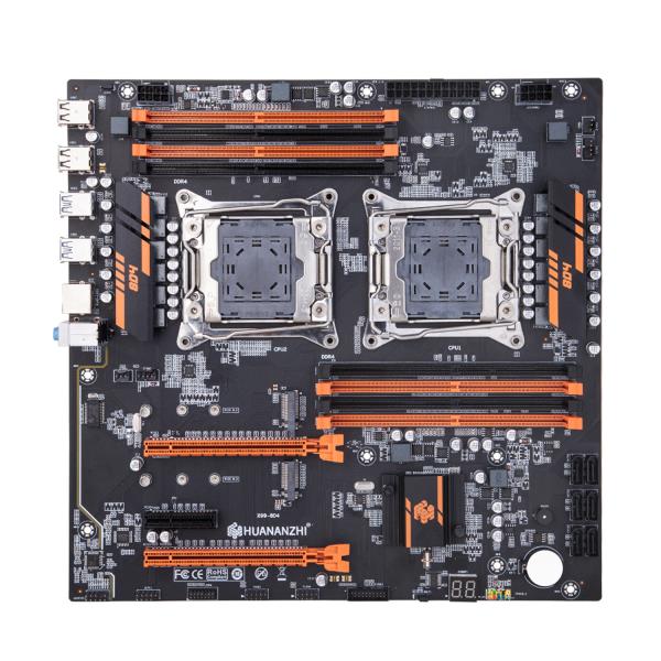 HUANANZHI X99 8D4 LGA 2011-3 XEON 마더보드, 듀얼 CPU 지지대 E5 2640 2667 2666 2670 2680 2696 V3 V4 142,000원