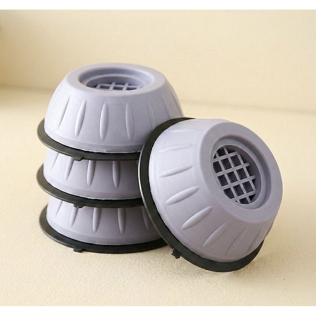 세탁기 냉장고 진동방지패드 4P 층간소음 완화 받침대, 1세트, 그레이 6,900원