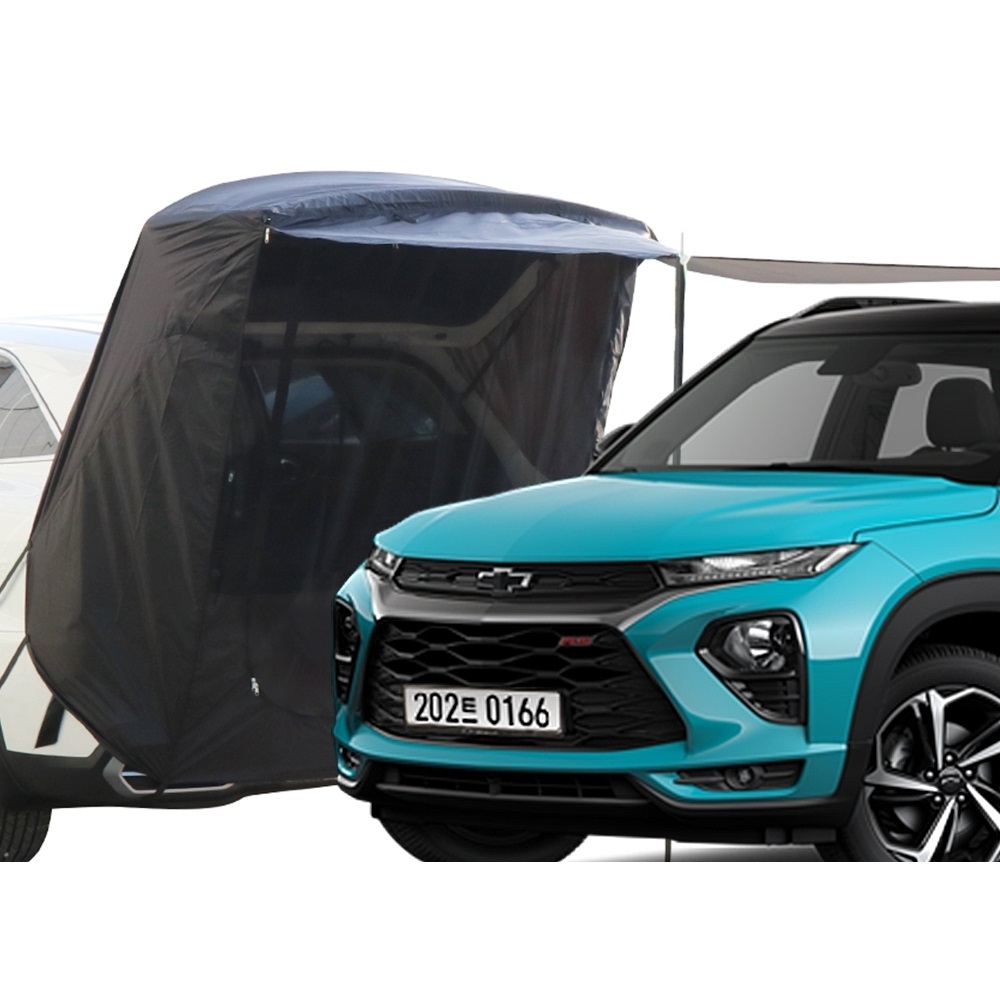 잇템 트랙스 트레일 블레이저 이쿼녹스 트래버스 올란도 스파크 볼트 차박텐트 차박 도킹 차량용 쉘터 차박용 꼬리 트렁크 카 텐트 119,800원