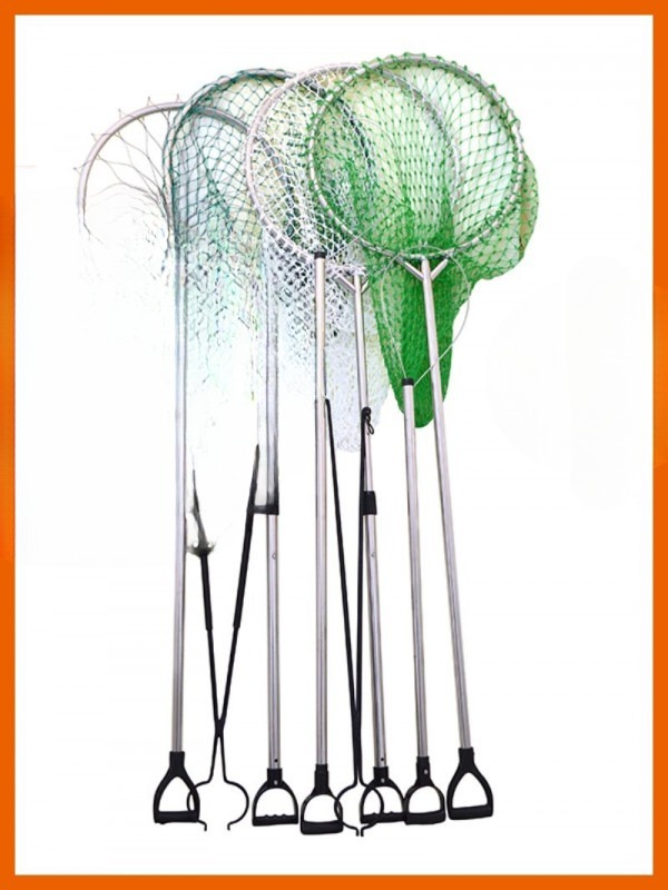 대형견 포획망 고양이 그물망 포획틀 멧돼지 장대 일체형 56,700원