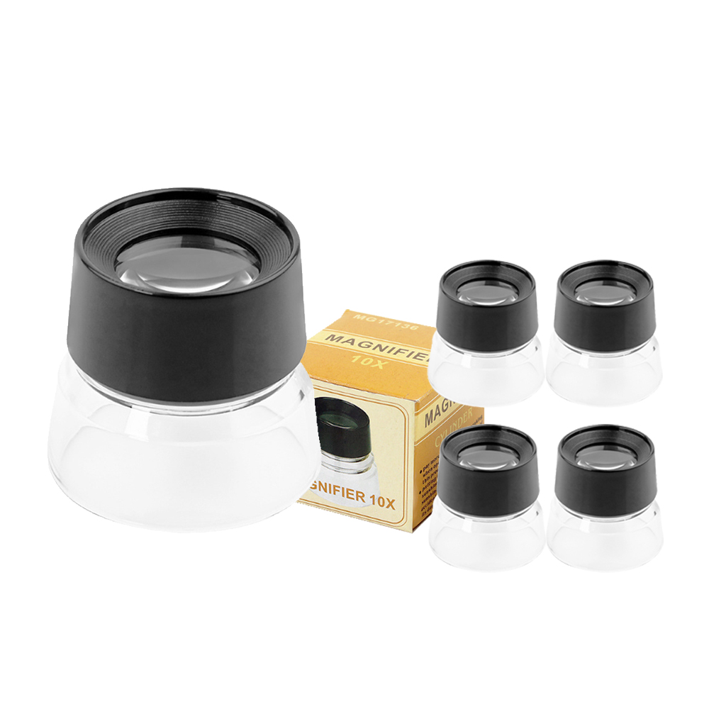 [메잌미] 10X 루페 (원형/10배율), 5개 12,800원