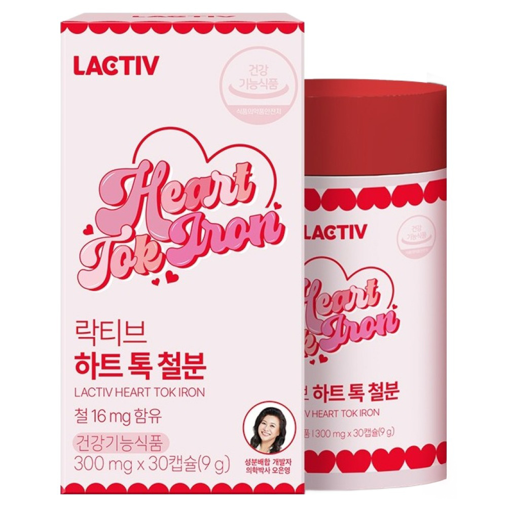 락티브 하트톡 철분 18,000원