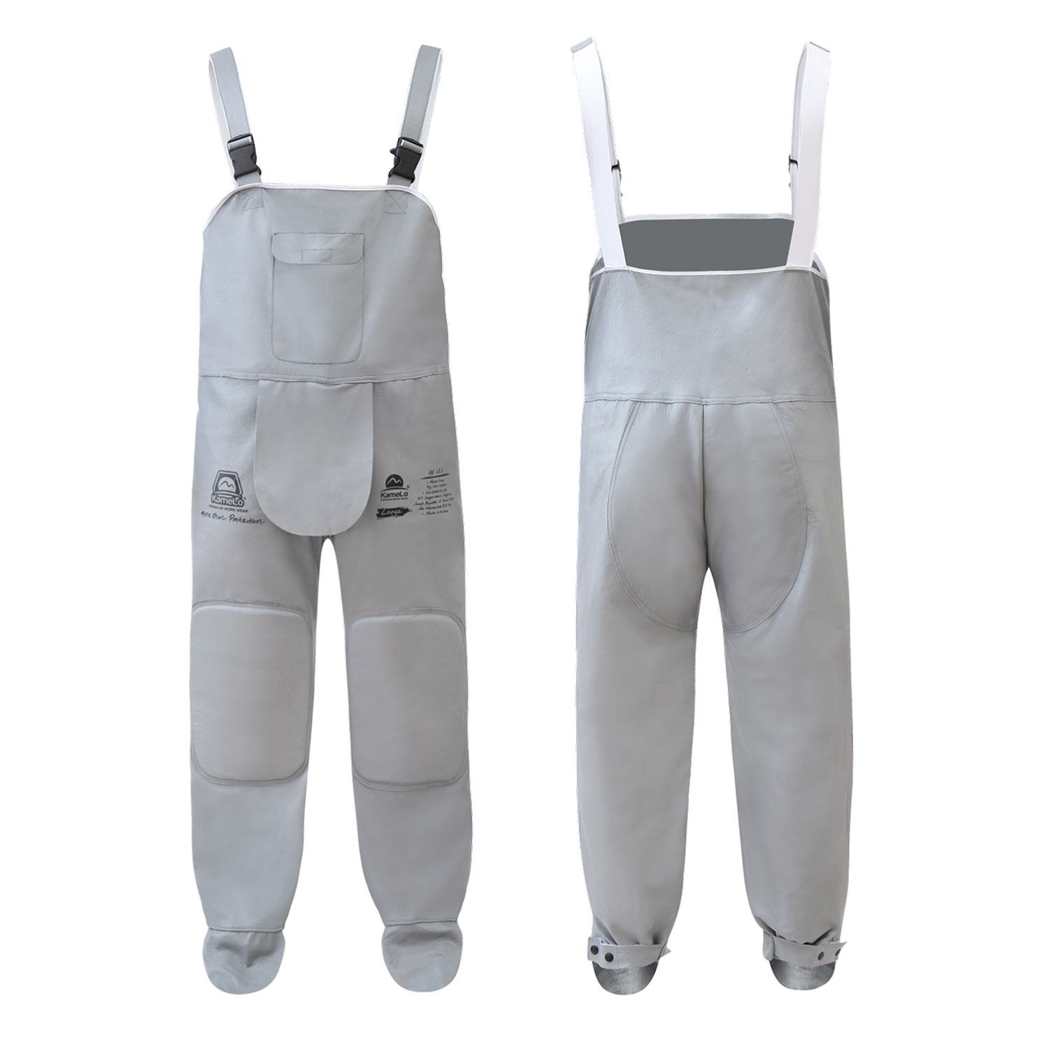 카멜로 여름용 하계용 작업복 용접복 돈피 용접바지 W121-1, 1개, XL 58,000원