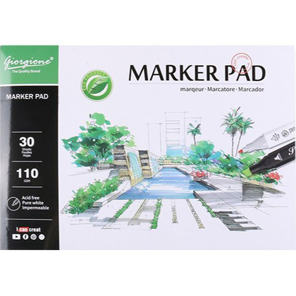 조르조네 마커펜 전용 접착식 노트패드 스케치북, 1개 10,800원