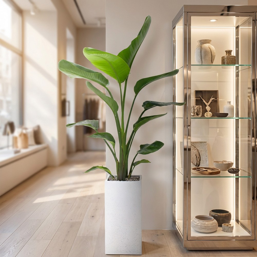 공기정화식물 여인초 극락조 인테리어 화분 카페형화분 98,000원