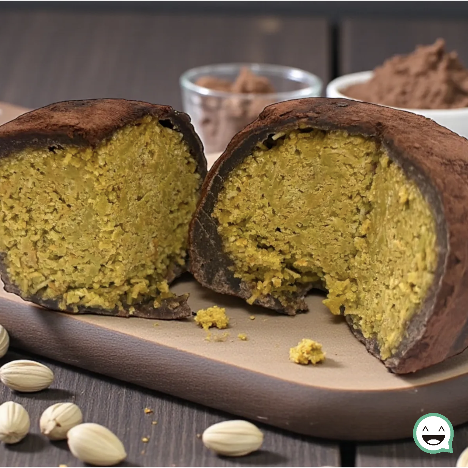 두바이 쫀득 쿠키 두쫀쿠 피스타치오 카다이프 타피오카 코코아분말, 50g, 8개 49,980원