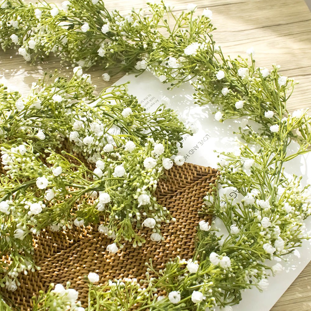 둔떼 리치 안개꽃 가랜드, 혼합색상 21,000원