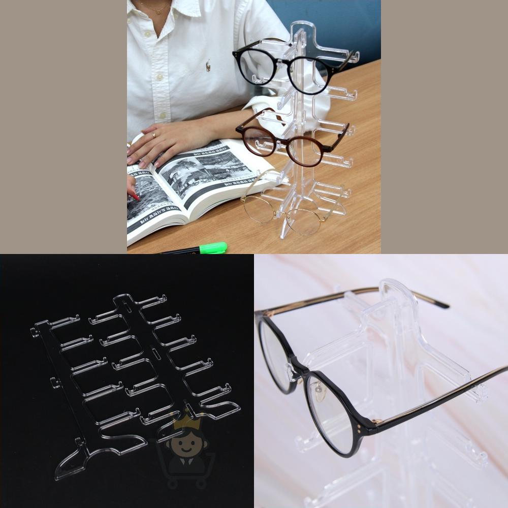 마켓보스샵 5단 투명 선글라스 안경 거치대 안경정리대 6,100원