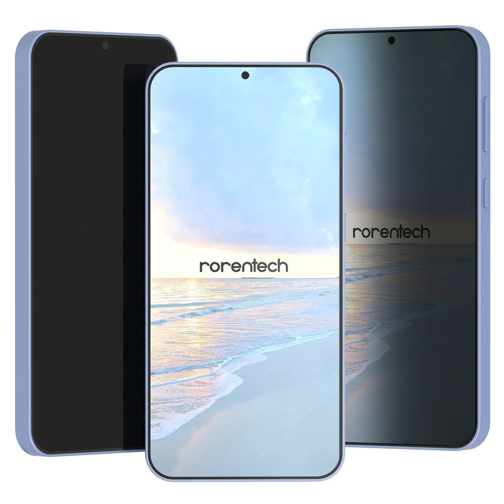 로랜텍 부착가이드 강화유리 사생활 프라이버시 휴대폰 액정보호필름 2p 세트 7,350원