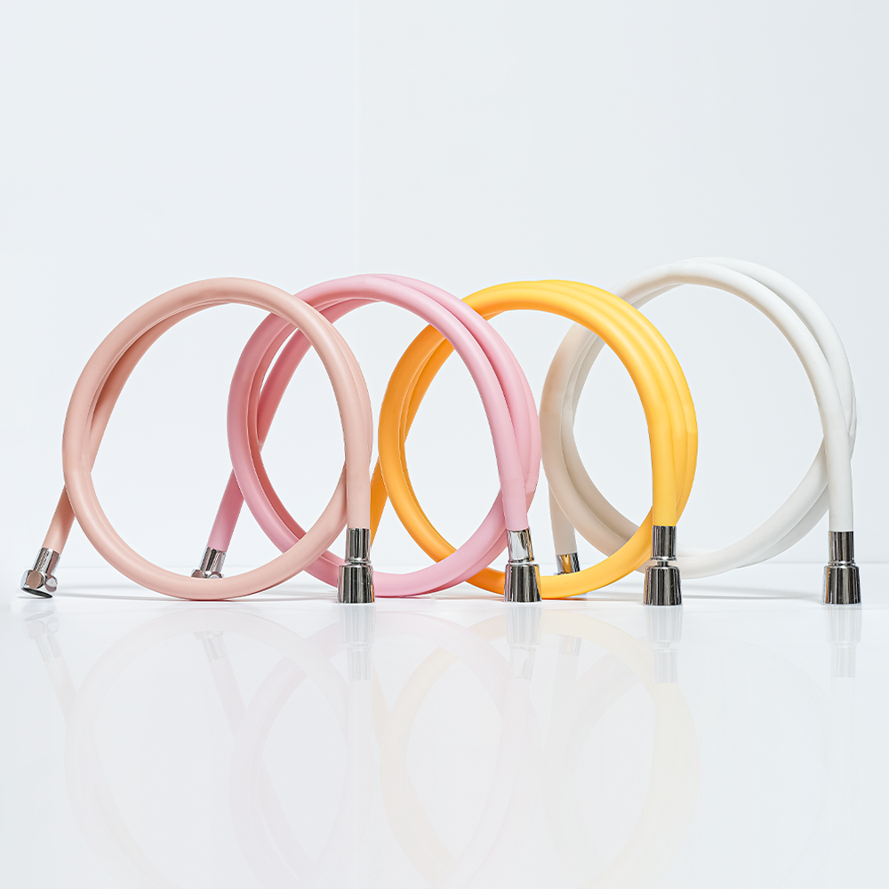 물때 꼬임방지 친환경소재 국내제작 클린 샤워호스 버블룸 마이크로버블 샤워기 PVC 호스, 핑크, 1개 11,900원