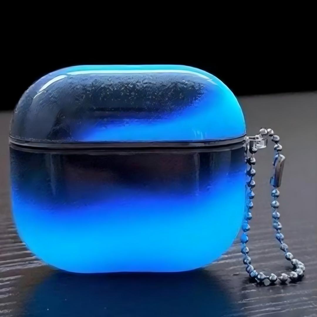 체리티 야광 에어팟 프로 프로2 프로3 4세대 보호 케이스, 블루, 에어팟4세대 15,800원