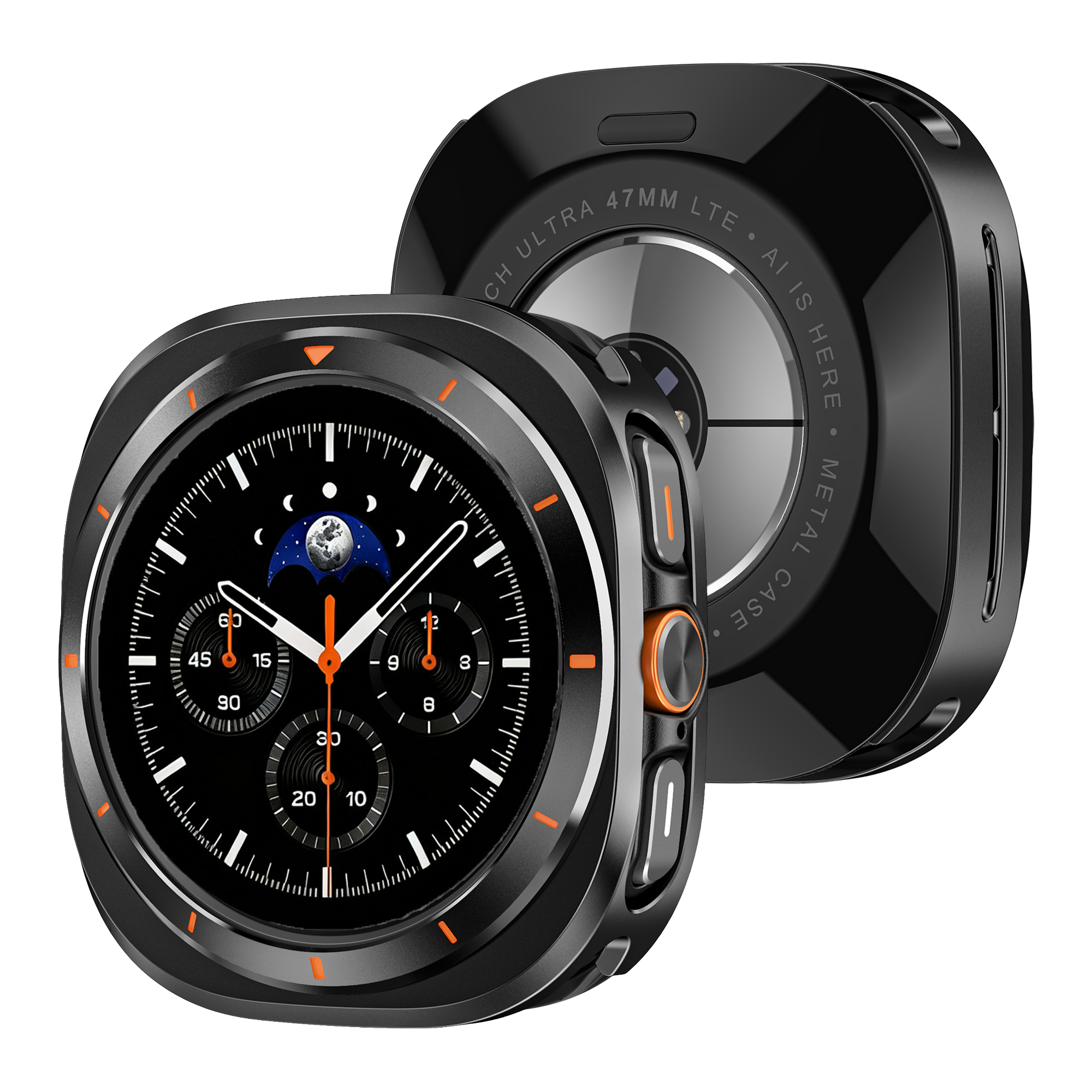 FALANDO 갤럭시워치8 울트라 2025 호환 티타늄 메탈 PC 보호 풀커버 케이스 전면 후면 측면 베젤스킨 47mm 25,800원