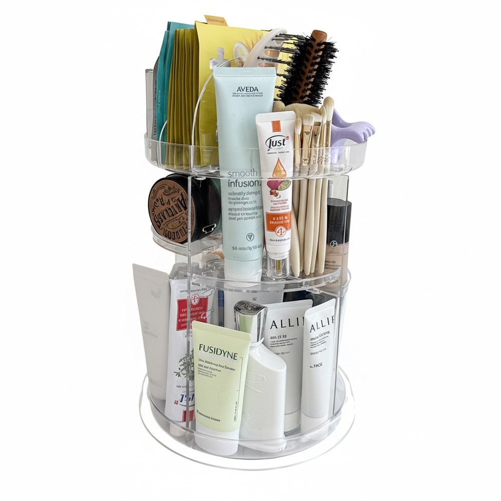 [높이조절] 리빙에센셜 회전식 화장품 정리함 특대형 27,400원