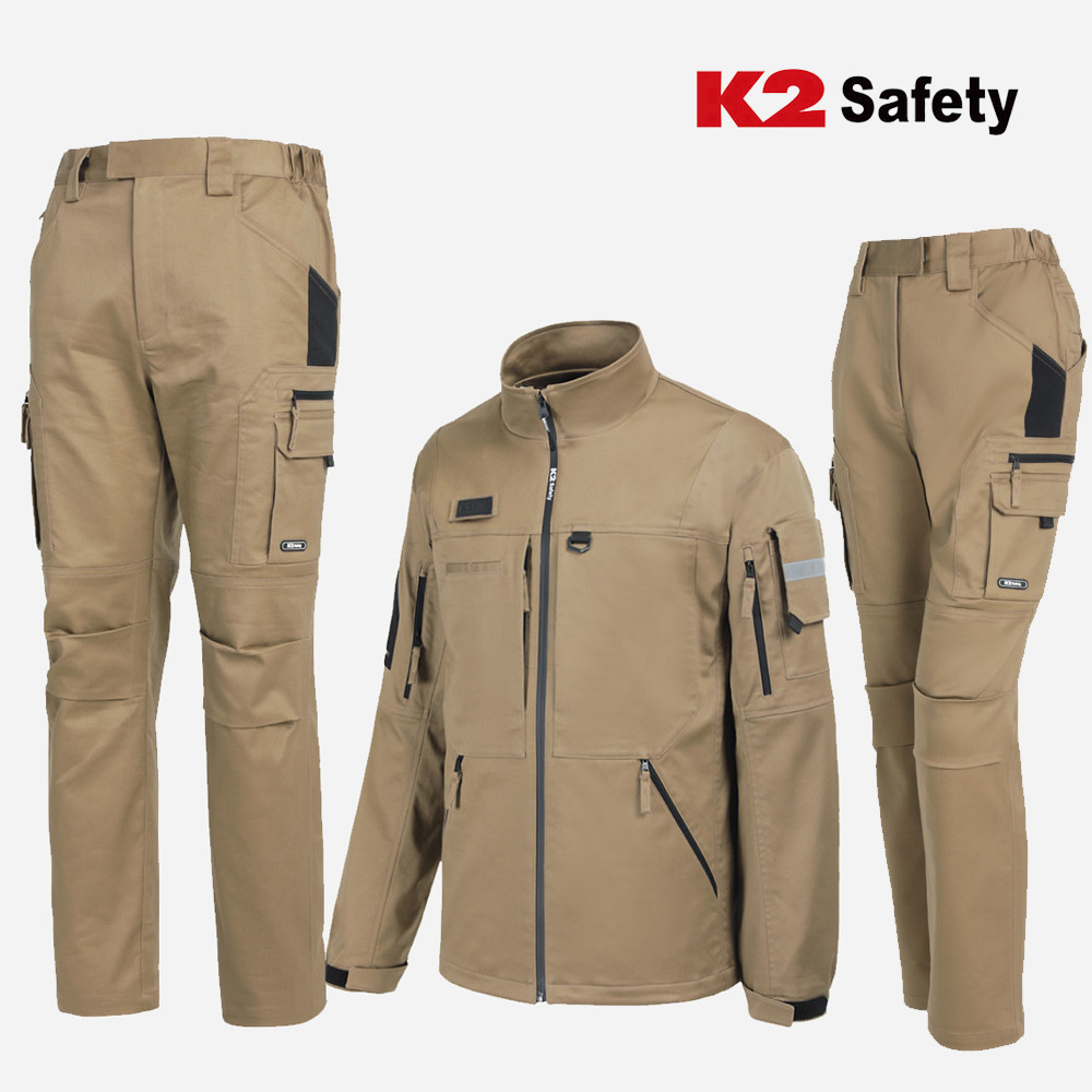 K2 세이프티 춘추 작업복 상의 잠바 노가다 바지 A4101 73,000원