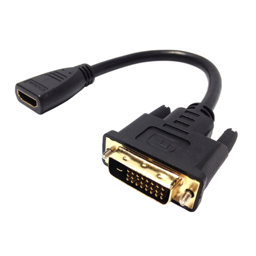 마하링크 HDMI F to DVI M 변환젠더 15cm 4,450원