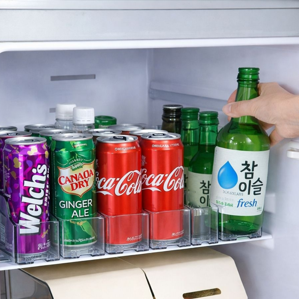 인즈홈 냉장고 깔끔정리 꺼내기 간편한 자동보충 음료 디스펜서 12,500원