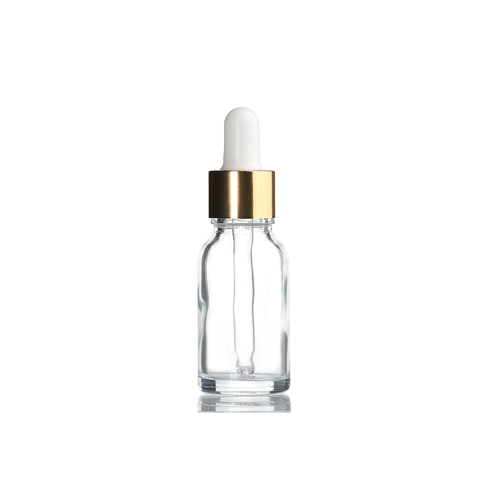 골드 뚜껑 15ml 스포이드 투명 공병 향수용기 410원