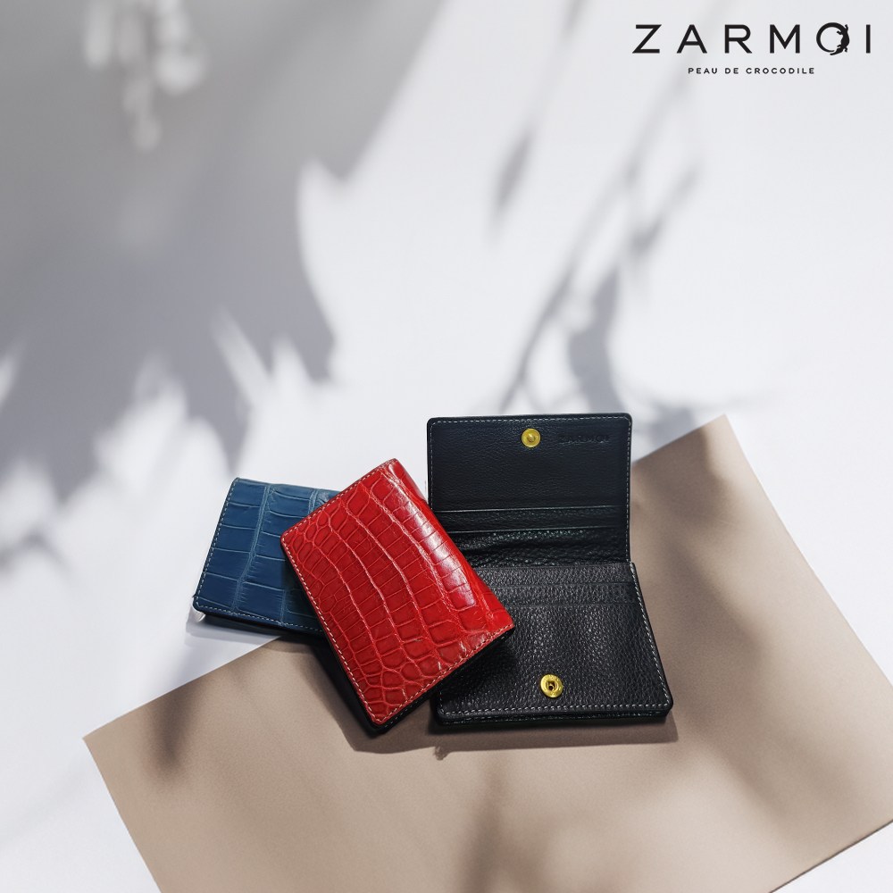 잘모이 리얼 크로커다일 악어가죽 남여공용 카드지갑 ZA 2044 187,000원