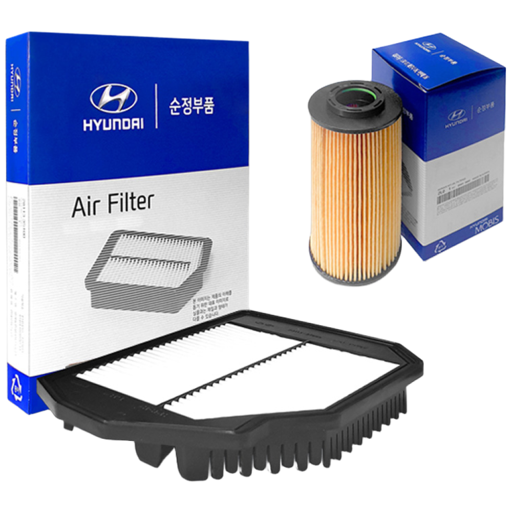 더뉴 싼타페 TM 2.5 터보 가솔린 순정 에어필터+오일필터, 1개 23,040원
