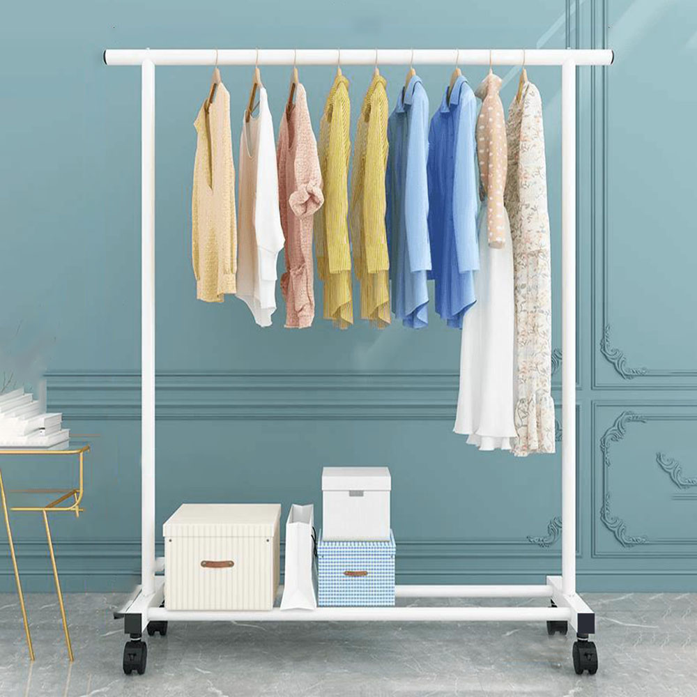 가구느낌 도도행거 철제 스탠드 이동식 옷걸이 1단 16,900원