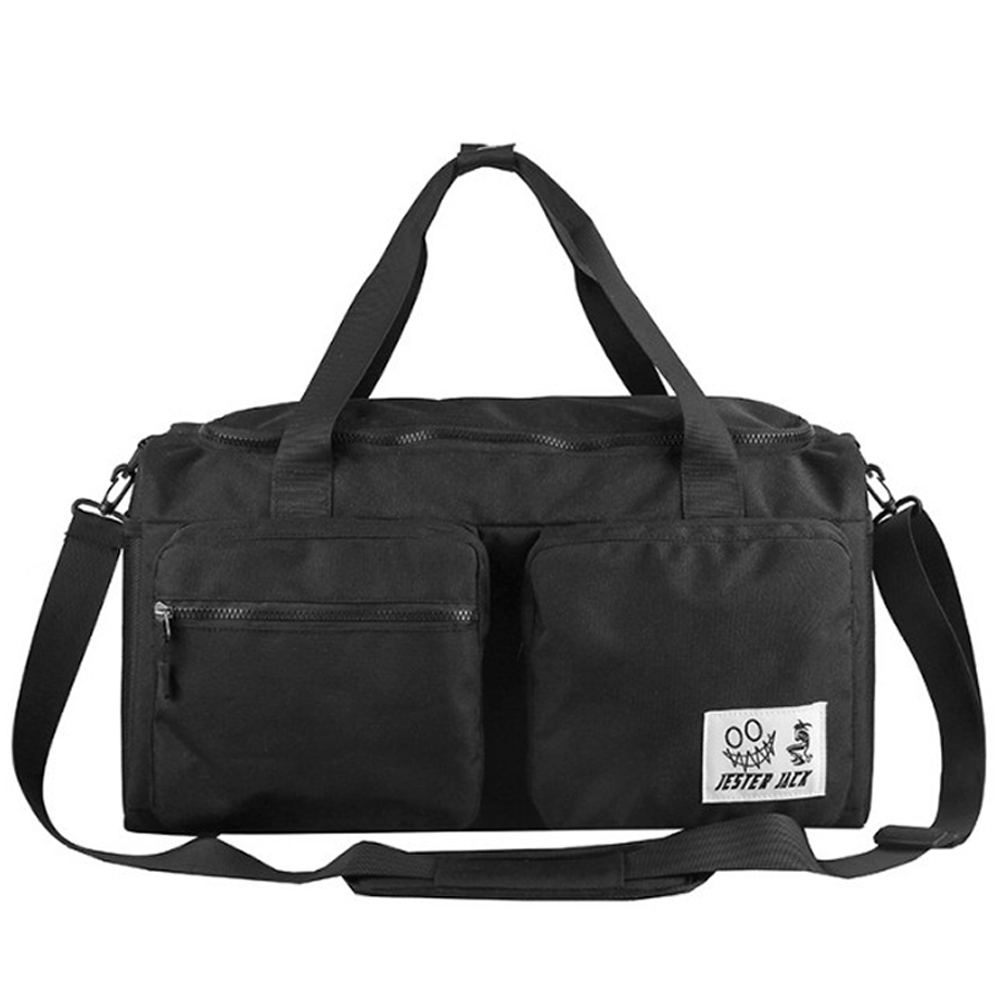 스포츠 더플백 칸막이 가방 헬스 운동 축구 야구 농구 보스턴백, 블랙, 1개 19,900원
