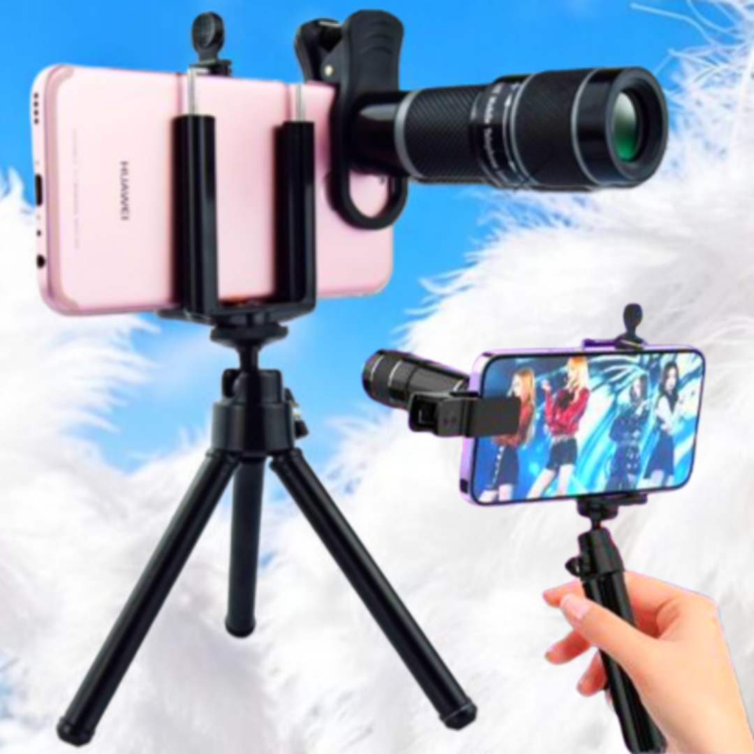 벨리앙 무중력급 선명화질 20배율 스마트폰 망원렌즈 + 삼각대 32,670원