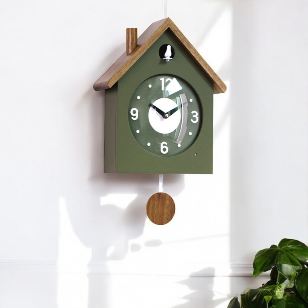 헤이우드 뻐꾸기 시계 집들이 신혼집 개업 선물 추천 벽 거실 인테리어 소품 우드 130,100원