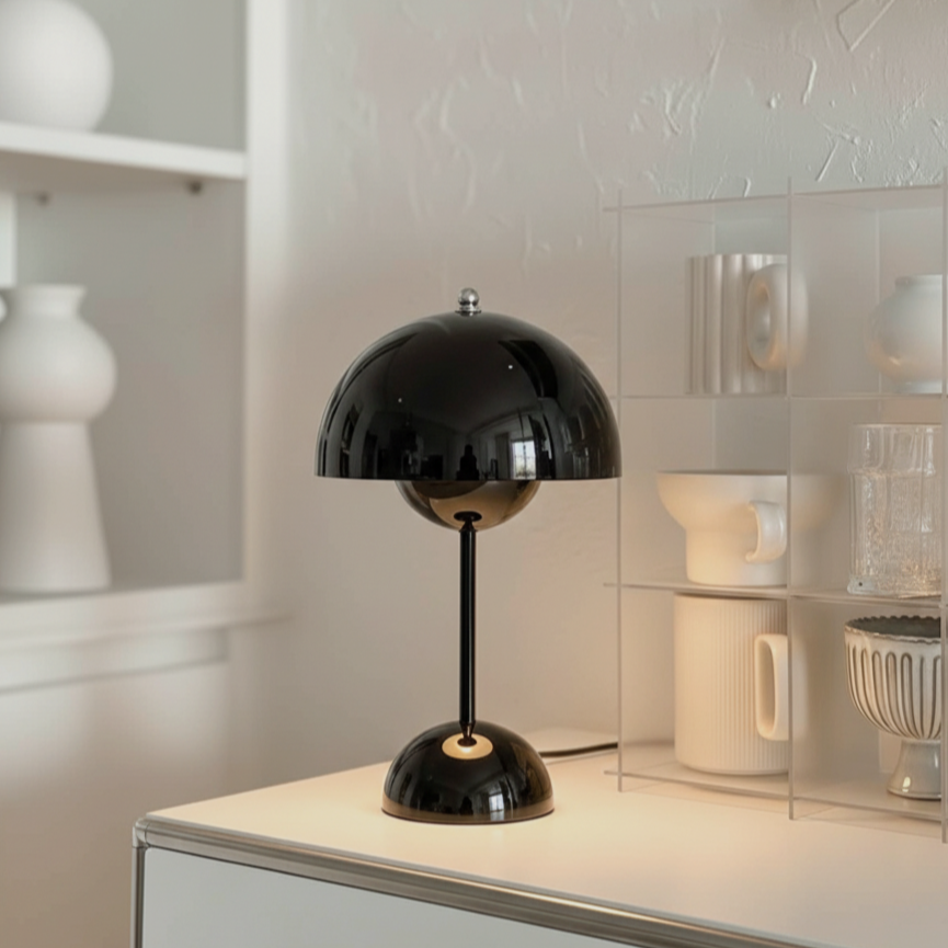 아이엔홈 플라워팟 감성 무드등 조명 LED조명 테이블램프, 블랙 25,900원