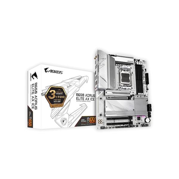 GIGABYTE B650 AORUS ELITE AX ICE 제이씨현 282,020원