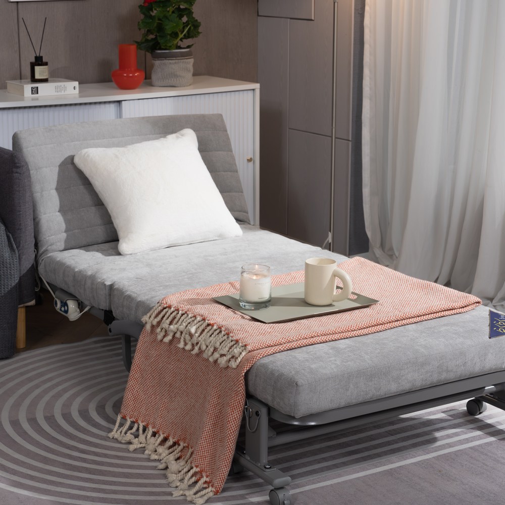 홈쇼핑 1인용 열선내장 라꾸라꾸 온열 싱글 접이식침대(G) CBK-006S(G), 라꾸라꾸침대7 슈퍼 319,000원