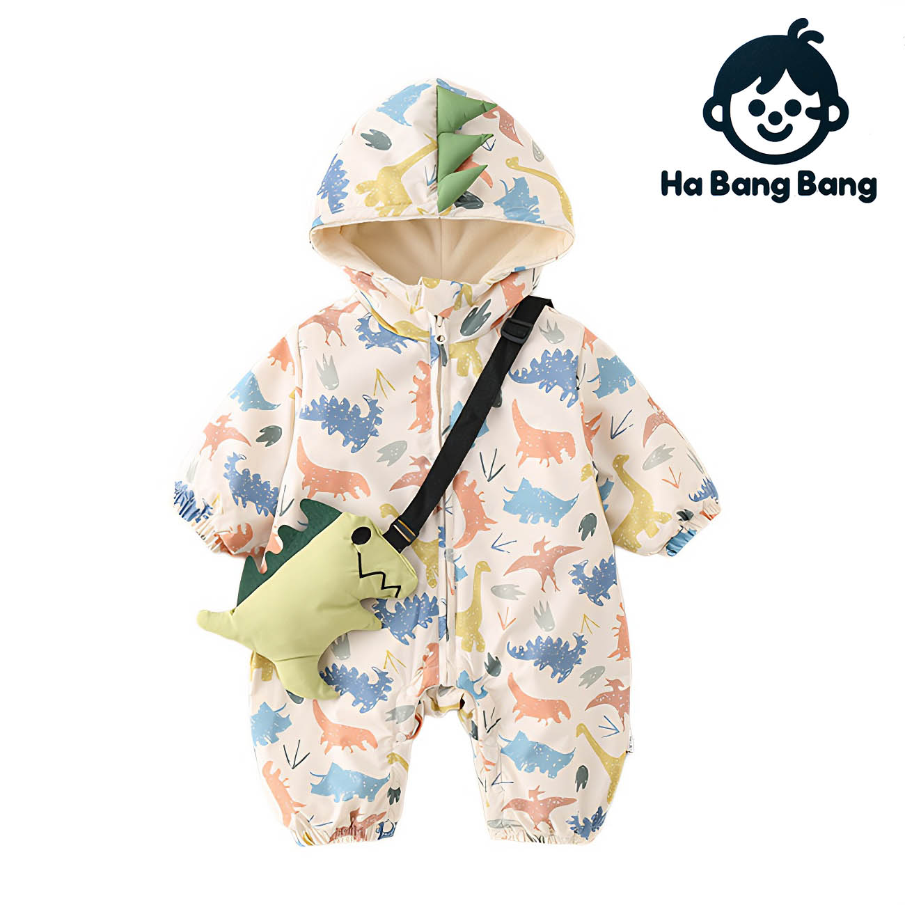 로을 신생아 아기 공룡 카툰 100일 바람막이 아기옷 패딩우주복 43,200원