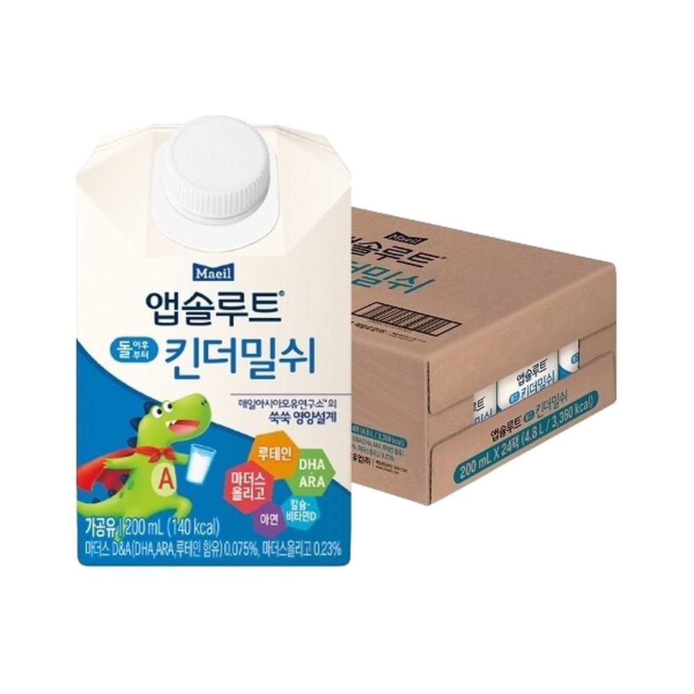 매일 앱솔루트킨더밀쉬 200ML24 45,820원