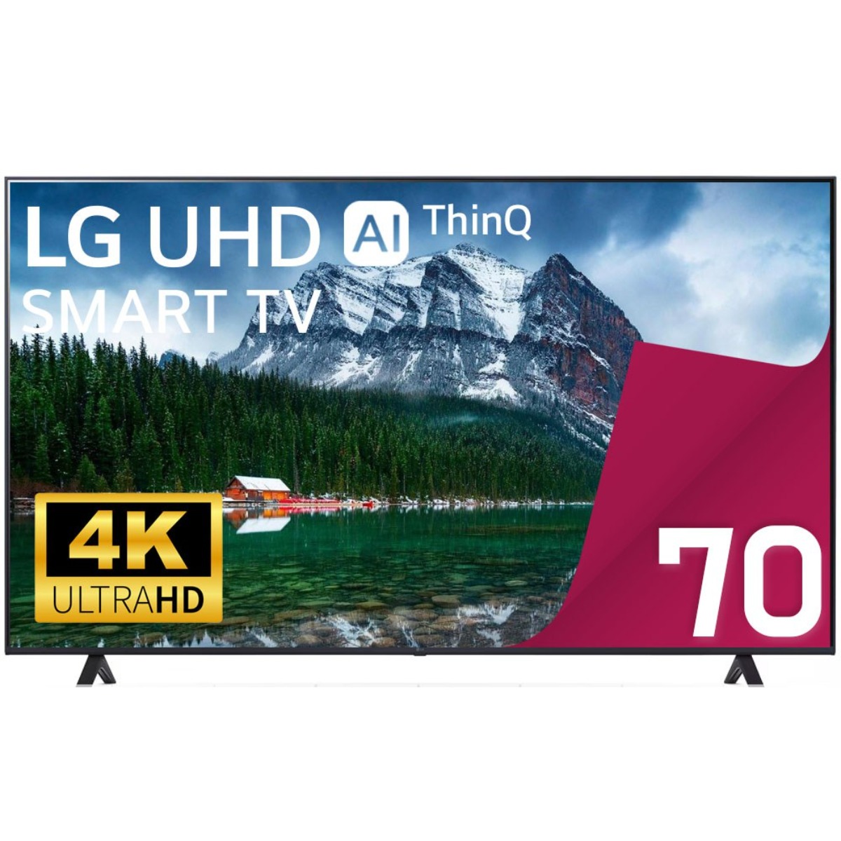 LG전자 TV 70UP7070 울트라 HD 4K 177cm(70인치) LED 스마트 티비 유튜브 넷플릭스 디즈니 미러링 829,000원