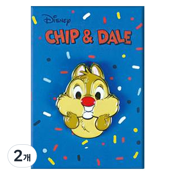 디즈니 칩앤데일 데일 뱃지, 2개, 1개입 20,000원