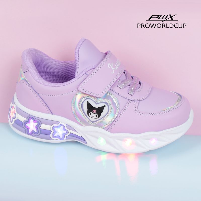 프로월드컵 PWX키즈 주니어 바로인 쿠로미 엘피 라이팅운동화 59,500원