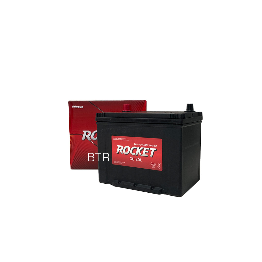 로케트 80L 자동차 배터리 밧데리 최신상품 새제품 아반떼, 그랜저TG/HG/IG, K5,K7 66,200원