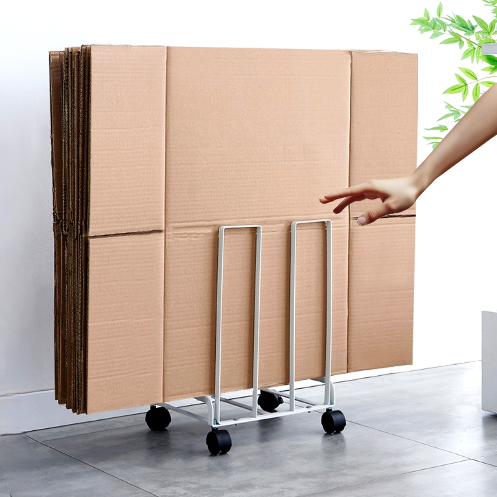 데이벤처 재활용 택배 박스 분리수거 이동 정리함, 블랙 28,000원