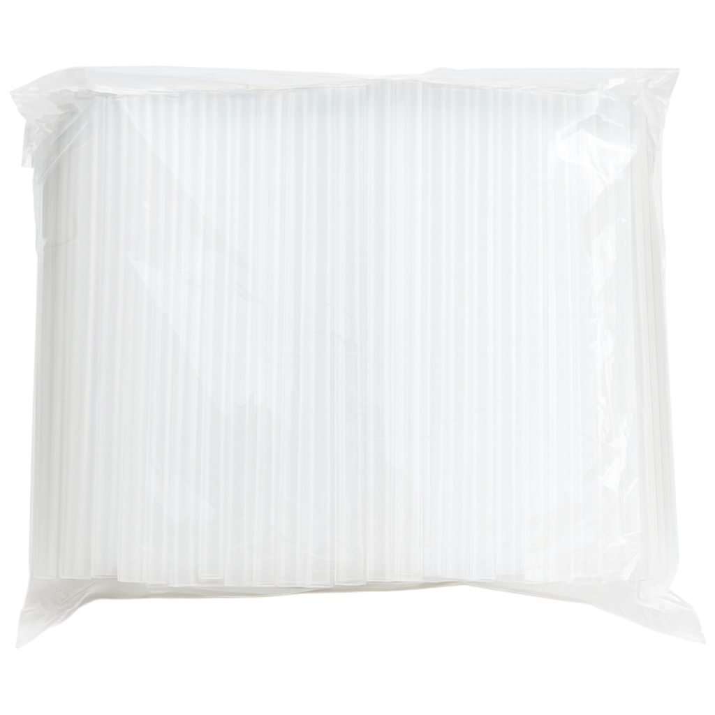 제이디팩 버블티 빨대 12*250mm 투명 벌크포장 200개, 1세트, 200개입 6,200원