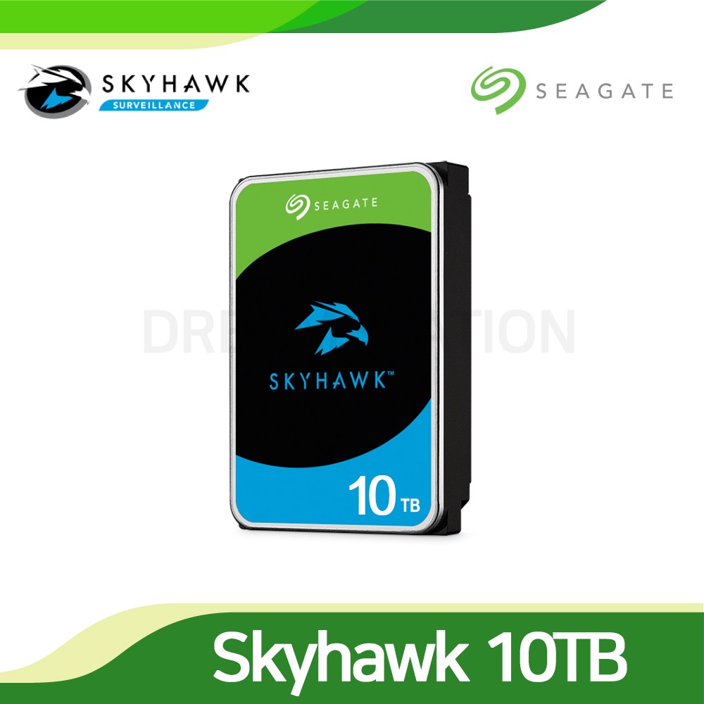 씨게이트 3년 보증 스카이호크 CCTV HDD DVR NVR 저장장치 10TB 하드디스크 734,000원