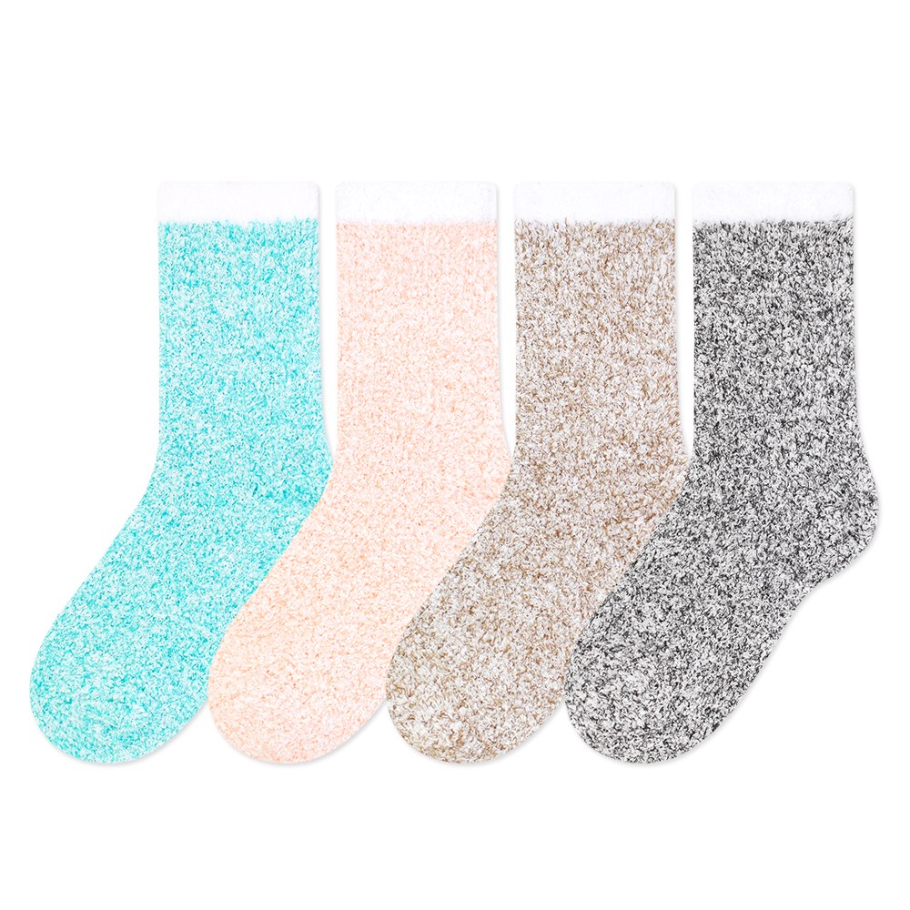 (모조리박) 여성 수면 양말  보들보들 겨울 보온 스너그 13,900원