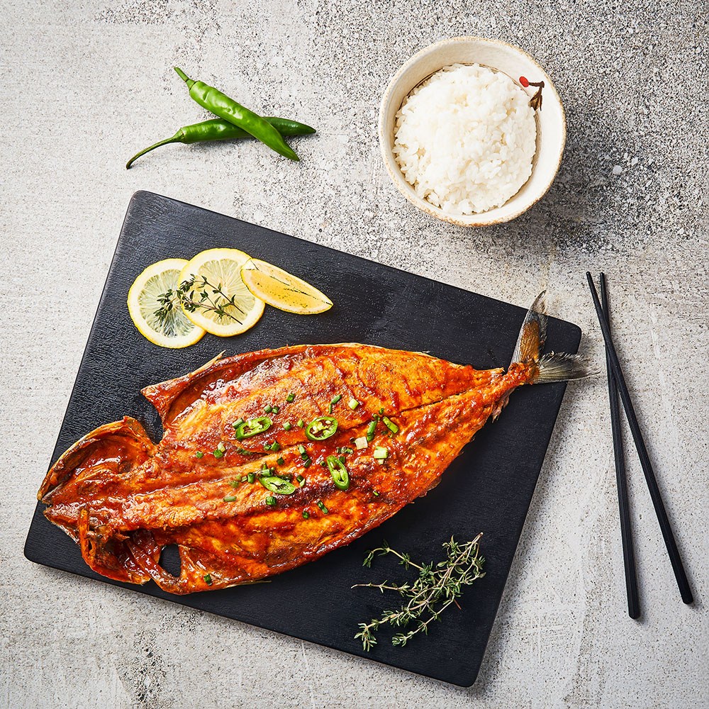 [동아푸드] 노르웨이 간고등어 버터플라이 고갈비용 왕특대 (1팩/380g~425g), 6개, 고갈비, 380g 45,900원