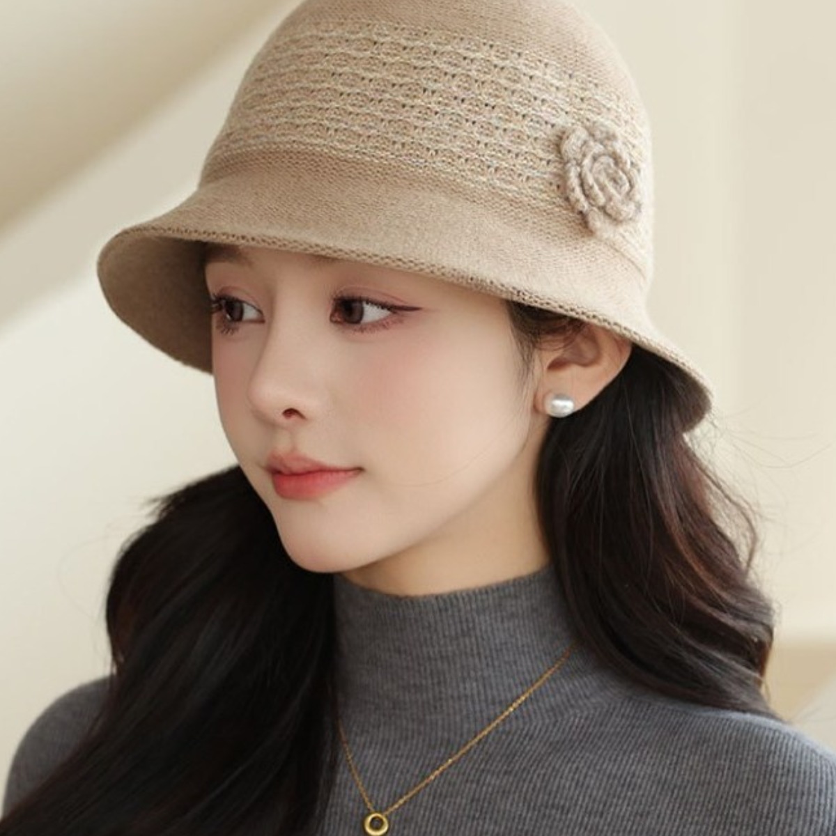 SODAM JIN중년여성모자 고품격여성모자 예쁜벙거지모자 24,700원