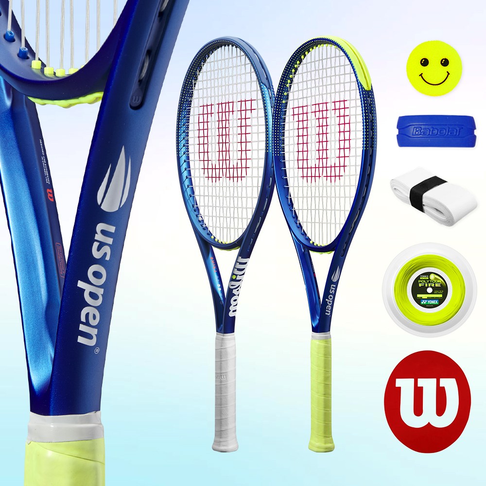 윌슨 2024 US오픈 테니스 남성 테니스라켓, 1개, 스트링있음, 클래시100 (295g) 2그립 240,000원