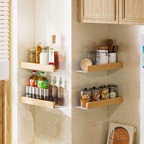무타공마켓 못없이 주방 벽걸이 선반 원목 인테리어 벽선반, 화이트 17,070원