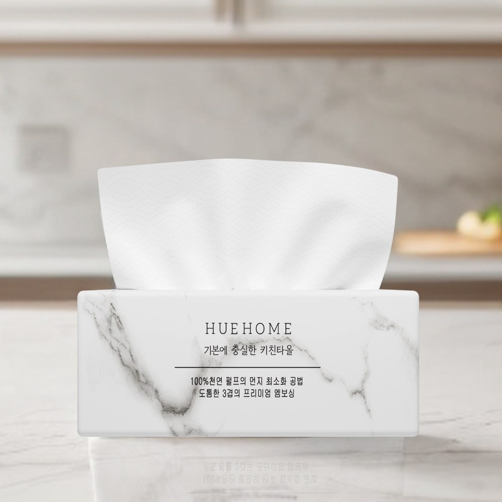 휴홈 먼지없는 뽑아쓰는 키친타올 100매 9팩 (900매) 11,550원