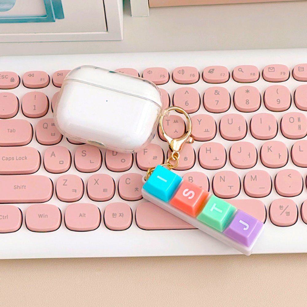4구 키캡 키링 열쇠고리 딸깍이 커스텀 키캡, 1개, MBTI 4,290원